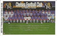 CHELSEA FC TEAM PICTURE Original Starline Poster MINI Promo Piece 3x5