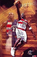 2003 Michael Jordan Retro Washington Wizards Original Starline Poster OOP