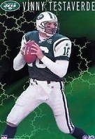 1999 Vinny Testaverde New York Jets Original Starline Poster OOP