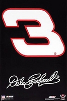 2000 Dale Earnhardt #3 Black Original Starline Poster OOP