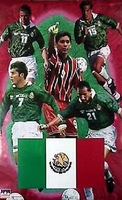 1998 Mexico National Team Original Starline Poster OOP