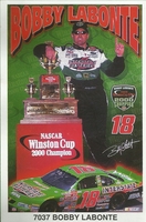 Bobby Labonte Champion Original Starline NASCAR Poster MINI Promo Piece 3x5