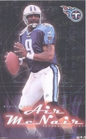 2001 Steve McNair Tennessee Titans"Air McNair" Original Starline Poster OOP