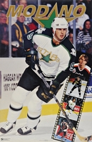 1993 Mike Modano Dallas Stars Original Norman James Poster OOP