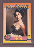 1991 Starline Hollywood ELIZABETH TAYLOR Original Prototype Card TOUGH
