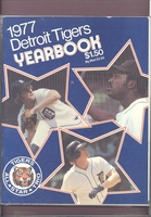 1977 Detroit Tigers Yearbook NICE CONDITION