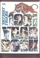 1981 Detroit Tigers Yearbook NICE CONDITION