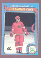 1979 O-Pee-Chee OPC #73 Andre St.Laurent NM-MT LOS ANGELES KINGS crease free