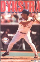 1994 Len Dykstra Philadelphia Phillies Original Starline Poster OOP