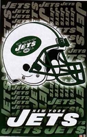 2001 New York Jets Helmet Logo Original Starline Poster OOP