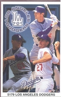 Green Brown LOS ANGELES DODGERS COLLAGE Starline Poster MINI Promo Piece 3x5