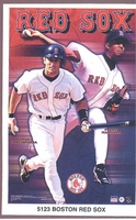Nomar Pedro BOSTON RED SOX Starline Poster MINI Promo Piece 3x5