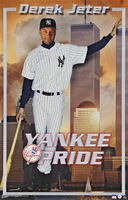 2001 Derek Jeter Yankee Pride Original Starline Poster OOP LIMITED RELEASE  RARE