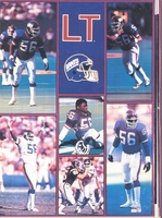 1990 Starline LAWRENCE TAYLOR Giants Monster Poster MINI Promo Piece RARE