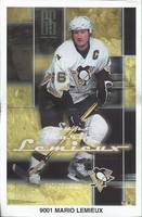 Mario Lemieux PITTSBURGH PENGUINS Original Starline Poster MINI Promo 3x5