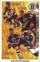 BOSTON BRUINS Samsonov Thornton Rolston Starline Poster MINI Promo Piece 3x5