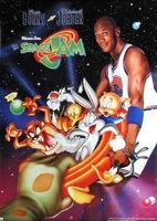 1996 Space Jam Michael Jordan & Bugs Bunny Original OSP Movie Poster OOP