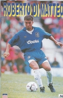 ROBERTO DI MATTEO CHELSEA FC Original Starline Poster MINI Promo Piece 3x5