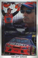 Jeff Gordon World Original Starline NASCAR Poster MINI Promo Piece 3x5