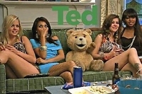 TED "GIRLS ON SOFA"  Scorpio Poster