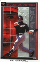 Jeff Bagwell HOUSTON ASTROS Original Starline Poster MINI Promo Piece 3x5