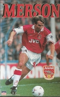 PAUL MERSON ARSENAL FC Original Starline Poster MINI Promo Piece 3x5