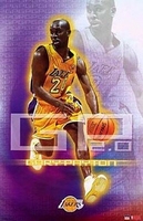 2003 Gary Payton Los Angeles Lakers Collage Orig.Starline Poster OOP