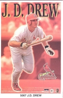 1999 JD Drew St Louis Cardinals Original Starline Action Poster