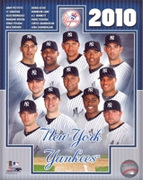 2010 New York Yankees Composite 8X10 Glossy Photo by Photo File Jeter Arod Cano