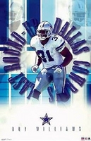 2003 Roy Williams Dallas Cowboys Original Starline Poster OOP