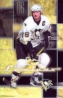 2003 Mario Lemieux Pittsburgh Penguins Original Starline Poster OOP