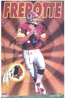 1997 Gus Frerotte Washington Redskins Original Starline Poster OOP