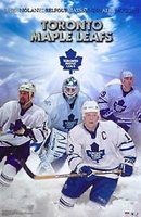 2003 Toronto Maple Leafs Collage Original Starline Poster OOP Sundin Belfour