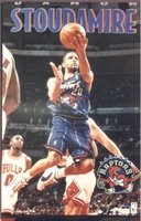 1996 Damon Stoudamire Toronto Raptors Original Starline Poster OOP