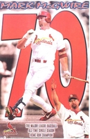 1998 Mark McGwire Record 70 Home Runs St Louis Cardinals Starline Poster