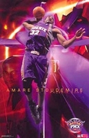 2003 Amare Stoudamire Phoenix Suns Original Starline Poster OOP