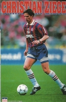 CHRISTIAN ZIEGE BAYERN MUNICH Original Starline Poster MINI Promo Piece 3x5