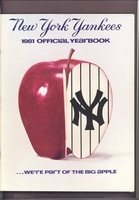 1981 NEW YORK YANKEES Yearbook NICE CONDITION