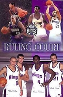 2003 Sacramento Kings Collage "Ruling Court"  Original Starline Poster OOP