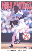 Pedro Martinez BOSTON RED SOX Starline Poster MINI Promo Piece 3x5