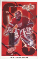 Curtis Joseph CUJO DETROIT RED WINGS  Starline Poster MINI Promo Piece 3x5