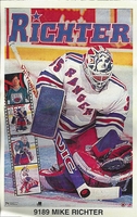 Mike Richter NEW YORK RANGERS Original Norman James Poster MINI Promo Piece 3x5