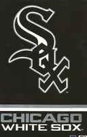CHICAGO WHITE SOX  LOGO Original Starline Poster MINI Promo Piece 3x5