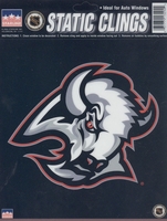 12 Buffalo Sabres 6 inch Static Cling Stickers