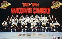 1993-94 Vancouver Canucks Team Photo Original Starline Poster OOP
