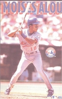 Moises Alou MONTREAL EXPOS Starline Poster MINI Promo Piece 3x5