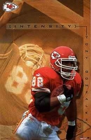 2001 Tony Gonzalez Kansas City Chiefs Original Starline Poster OOP