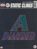 12 Arizona Diamondbacks 6 inch Static Cling Stickers