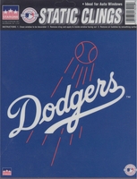 12 Los Angeles Dodgers 6 inch Static Cling Stickers