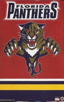 FLORIDA PANTHERS LOGO Original Starline Poster MINI Promo Piece 3x5